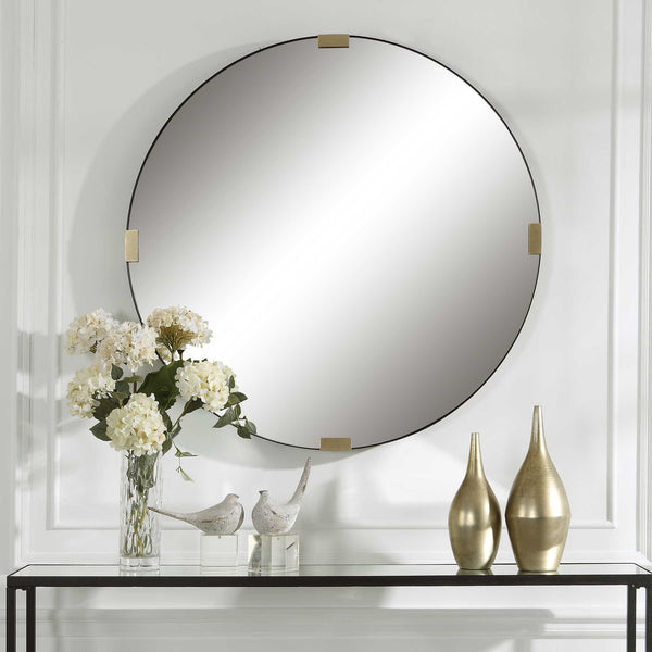 CLIP ROUND MIRROR