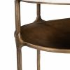 Bild Console Table White & Brass