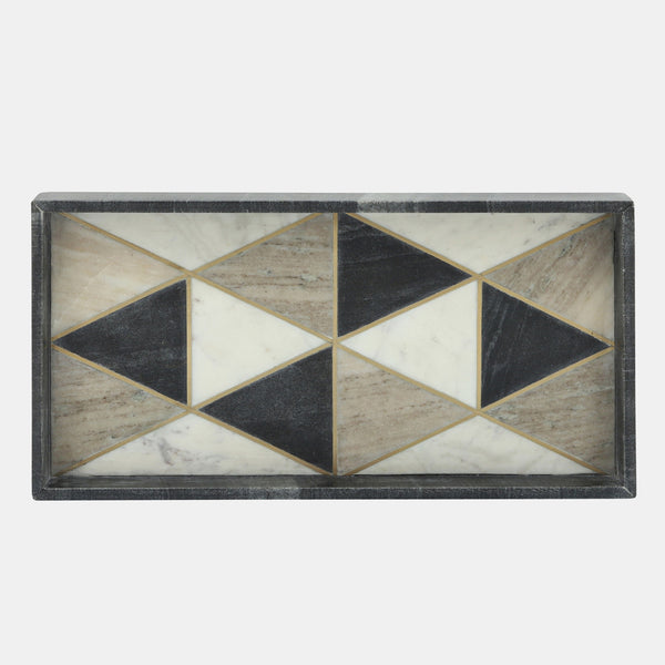 Marble Rectangular Tray