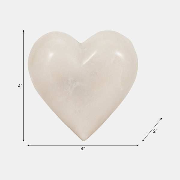 Marble 4" Heart