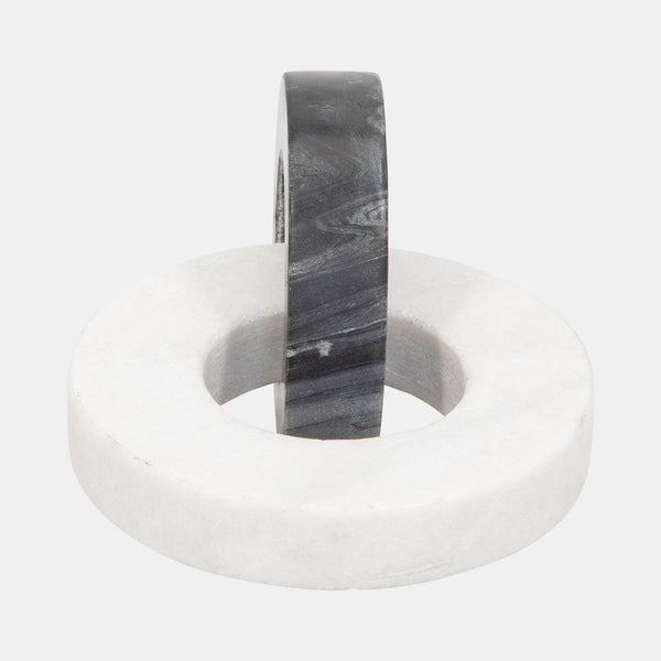 Marble, 8" Double Ring