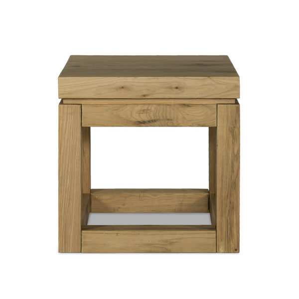 Parsons End Table With Floating Top