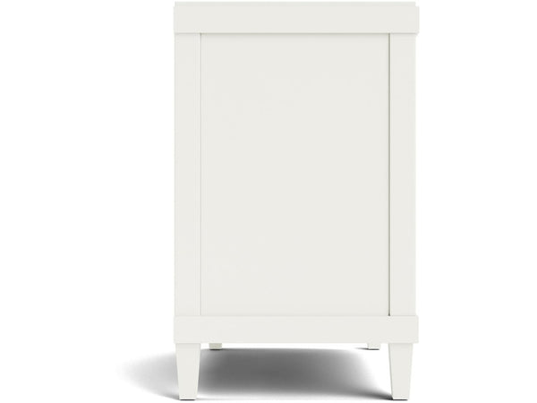 Ventura Shell White Nightstand
