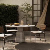 Marsh Outdoor Dining Table-55'