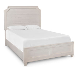 Ventura Queen Bed Shell White