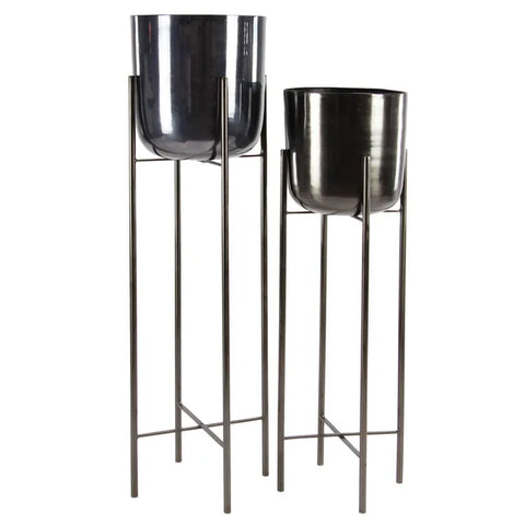 Tall Round Planters S/L