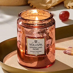 Sparkling Rose Candle
