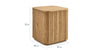 Andora Square Plinth End Table