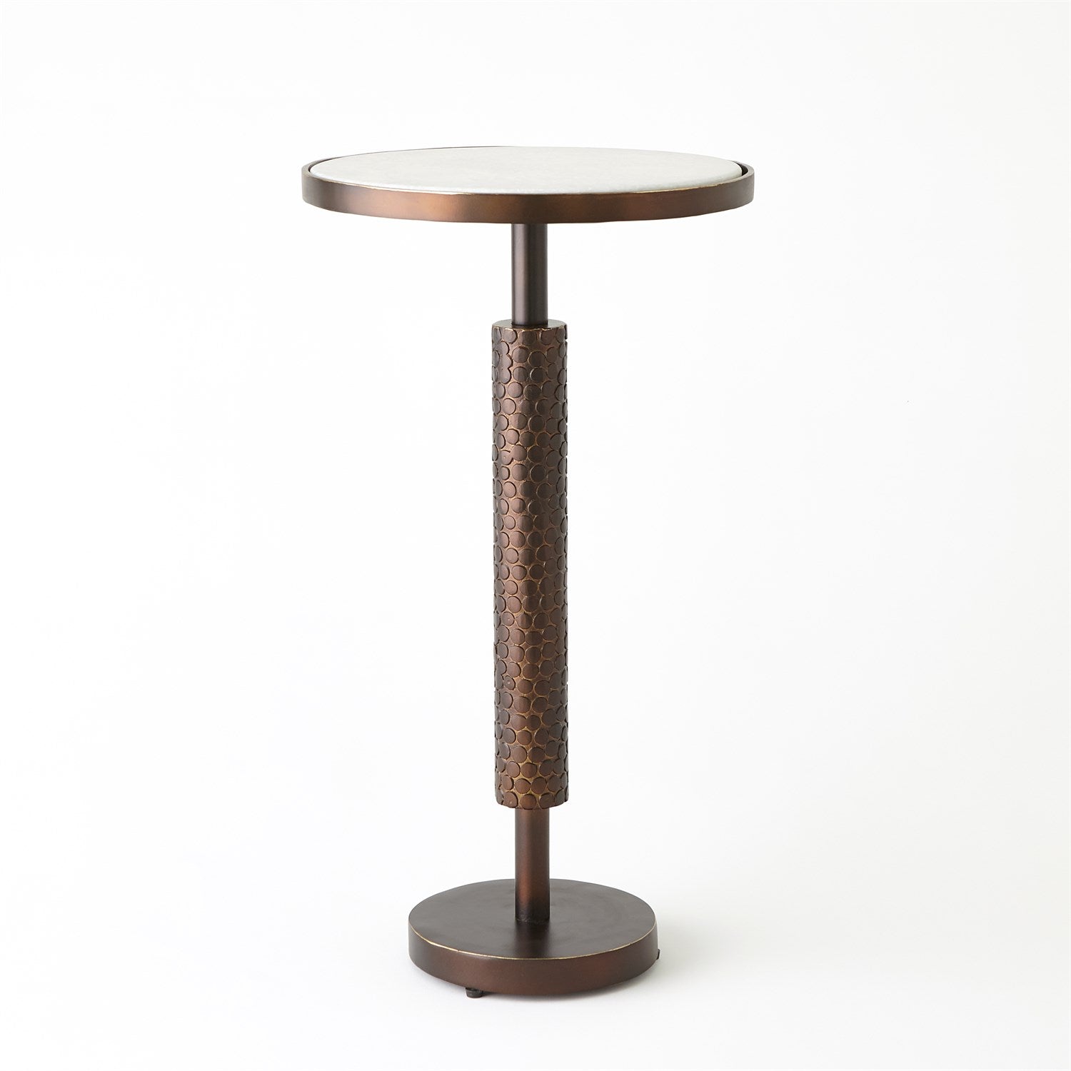 Hammered Martini Table