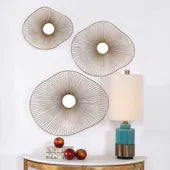 Avarie Metal Wall Decor, S/3