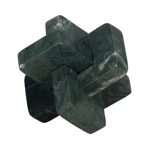 Dimora Green Marble Knots