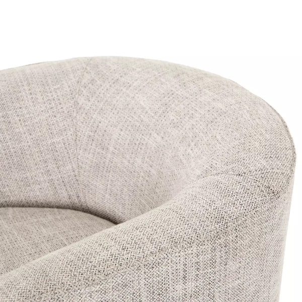 Mila Swivel Chair - Brazos Dove