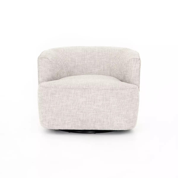 Mila Swivel Chair - Brazos Dove