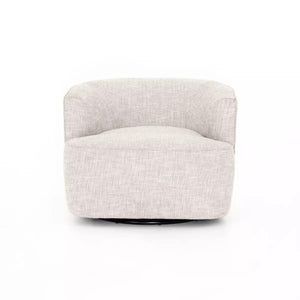 Mila Swivel Chair - Brazos Dove