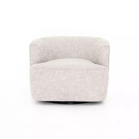 Mila Swivel Chair - Brazos Dove