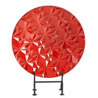 Geometric Charger-Red