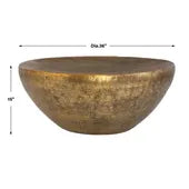 Gilded Dome Coffee Table