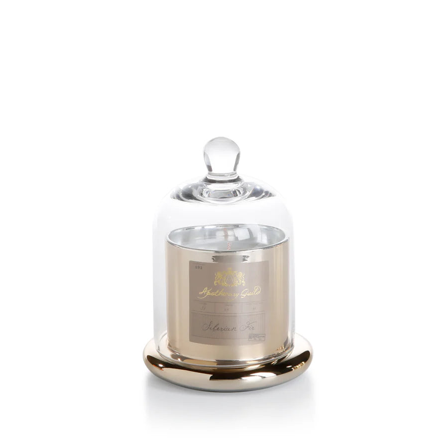 Apothecary Guild Scented Candle Jar with Glass Dome