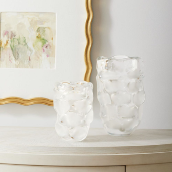 DIMPLE VASES S/2