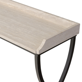 Six Beers Table Travertine