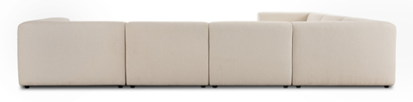 Lawndale 6 Piece Sectional Fayette Cloud