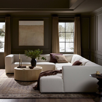 Lawndale 6 Piece Sectional Fayette Cloud
