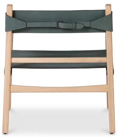 Kolding Chair Seagrass Green Leather