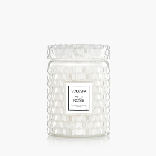 Milk Rose Candle