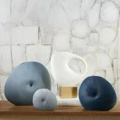 Pillow Vases - Denim, S/3