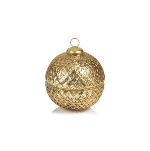 Ornament Candle Gold 5"
