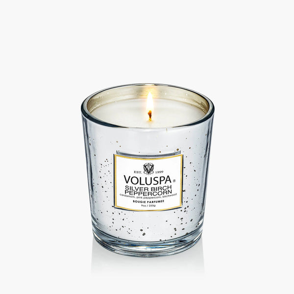 Silver Birch Peppercorn Classic Candle