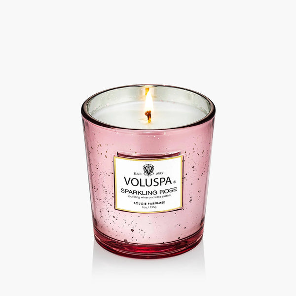 Sparkling Rose Classic Candle