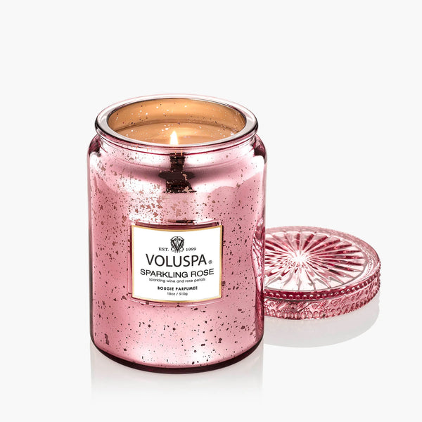 Sparkling Rose Candle