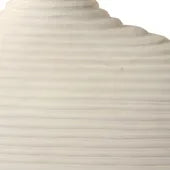 Duostacked Vases, White, S/2