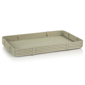 Avalon Rattan Serving Tray