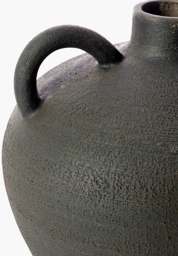 Acanceh Vase  Black Mate Set/3