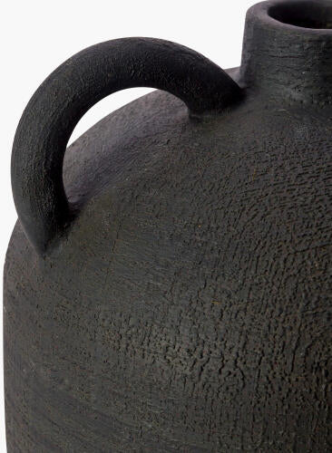 Acanceh Vase  Black Mate Set/3
