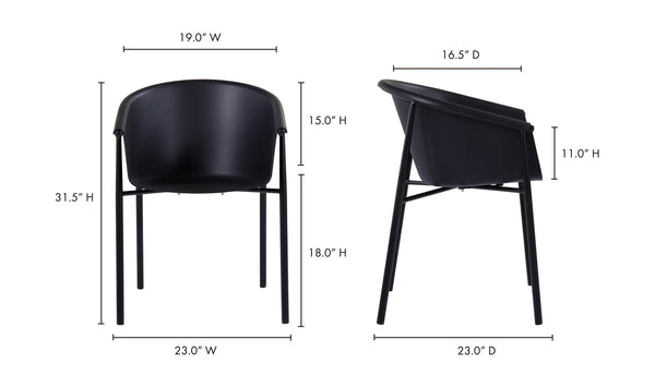 Shindig Black Dining Chairs