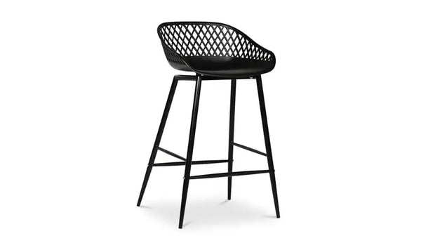 Piazza Counte Stool Black