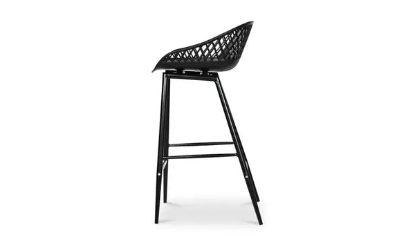 Piazza Counte Stool Black