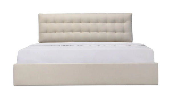 Sebastion King Storage Bed Cream