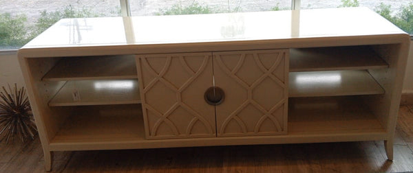 Wilshire Entertainment Console in White