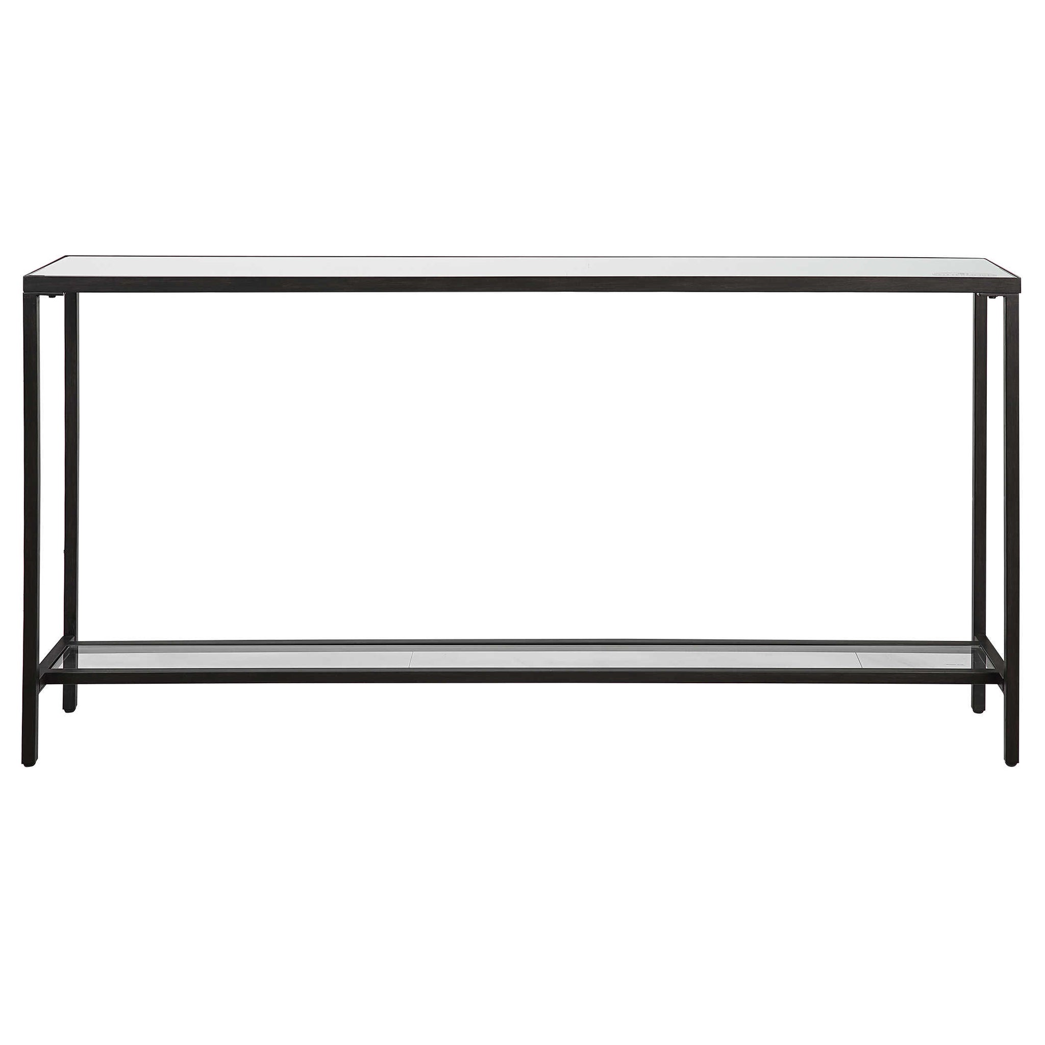 HAYLEY CONSOLE TABLE, BLACK