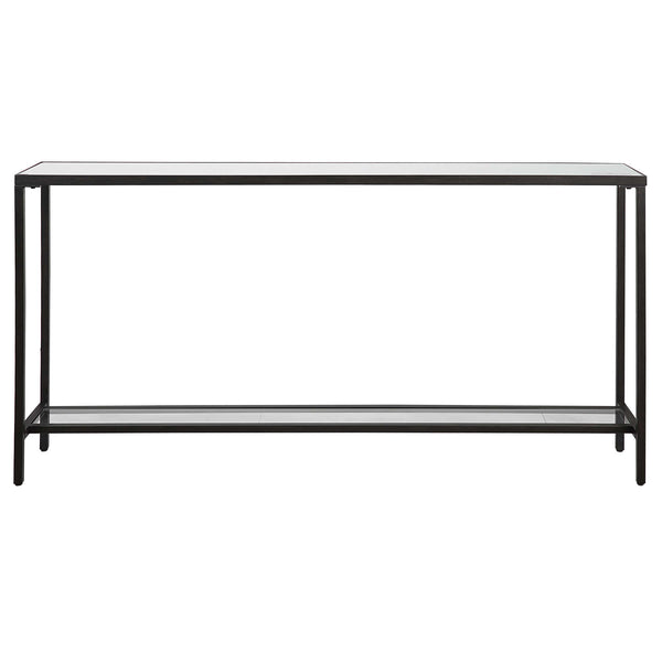 HAYLEY CONSOLE TABLE, BLACK