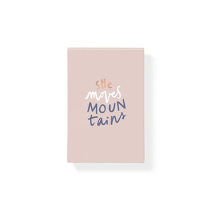 She Moves Mountains Notepad