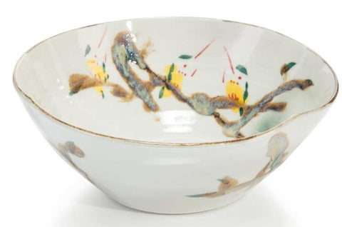 Twigs and Teal Bowl III