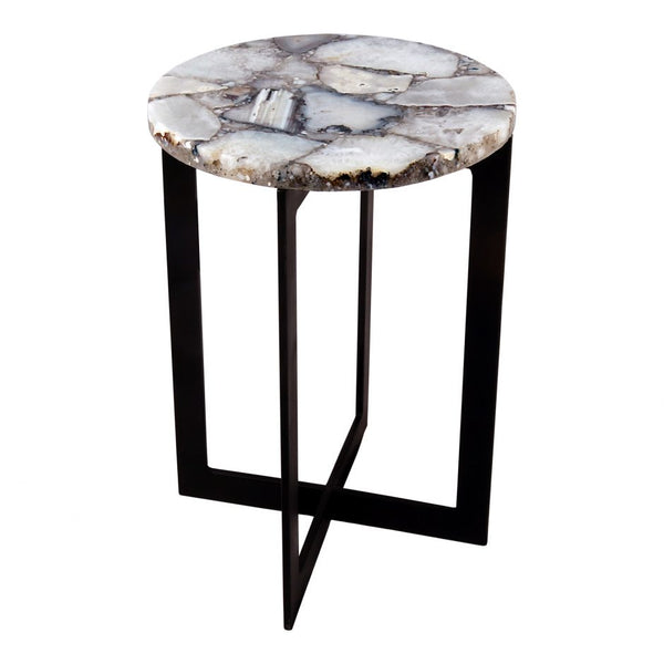 BLANCA AGATE ACCENT TABLE