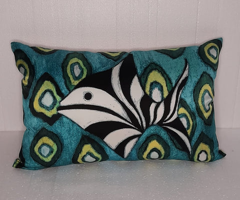 Fish & Green Ikat