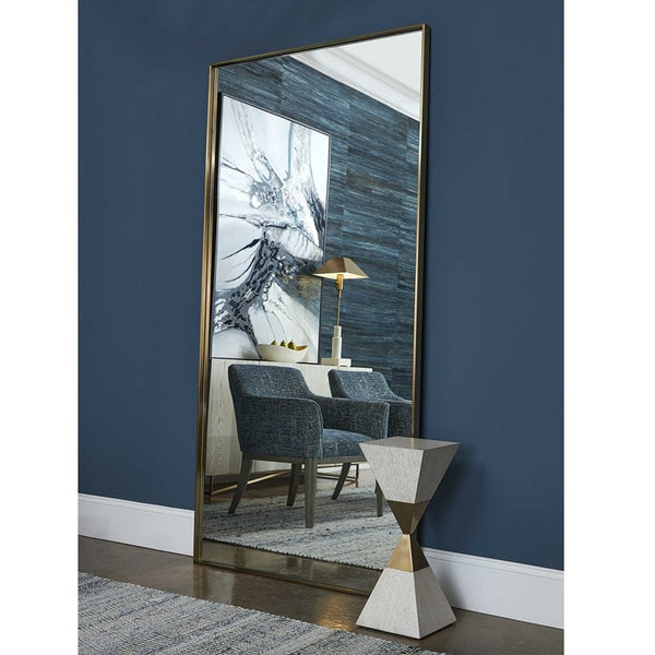 HARLAND MIRROR - BRASS